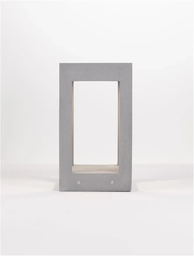 Stâlp BEV LED 5 W, 120-230 V, 200 lm, 3000K, IP65, ciment și sticlă 4