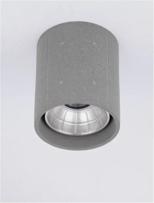 Plafonieră exterior RITZ LED 10 W, 220-240 V, 1044 lm, 3000K, IP65, ciment