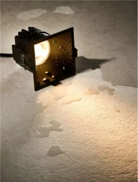 Spot Germin LED 10 W, 220-240 V, 813 lm, 3000K, IP54, CRI ≥90, aluminiu
