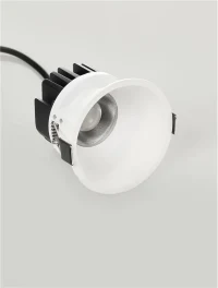 Spot Germin LED 10 W, 220-240 V, 813 lm, 3000K, IP54, CRI ≥90, aluminiu 4