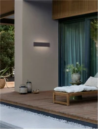 Aplică exterior LUNA LED 11 W, 100-265 V, 644 lm, 3000K, IP65, ciment