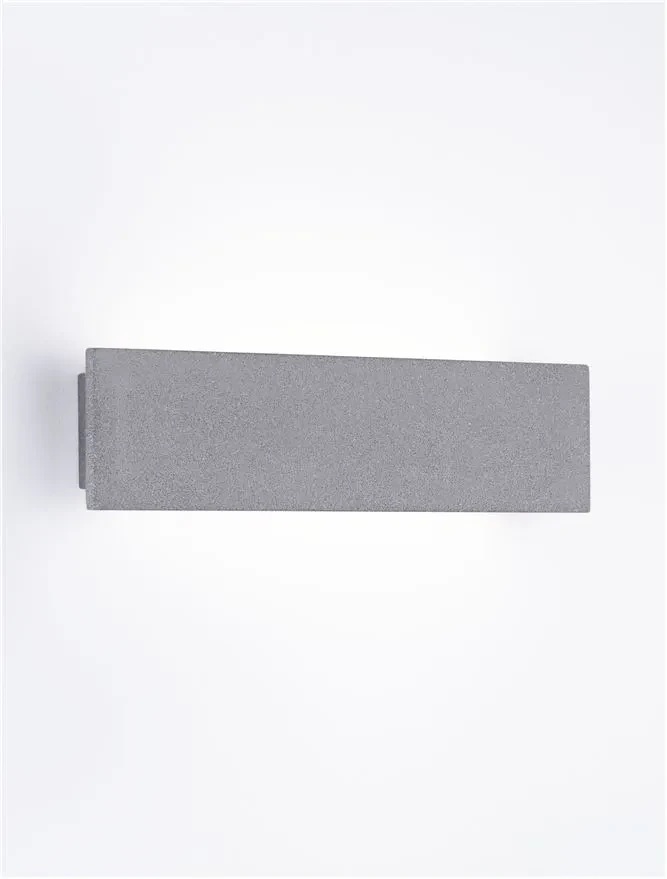 Aplică exterior LUNA LED 11 W, 100-265 V, 644 lm, 3000K, IP65, ciment 4