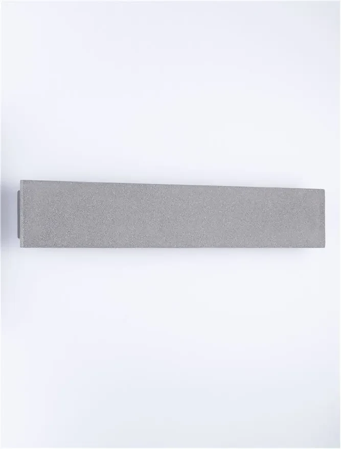 Aplică exterior LUNA LED 19 W, 100-265 V, 1191 lm, 3000K, IP65, ciment 3