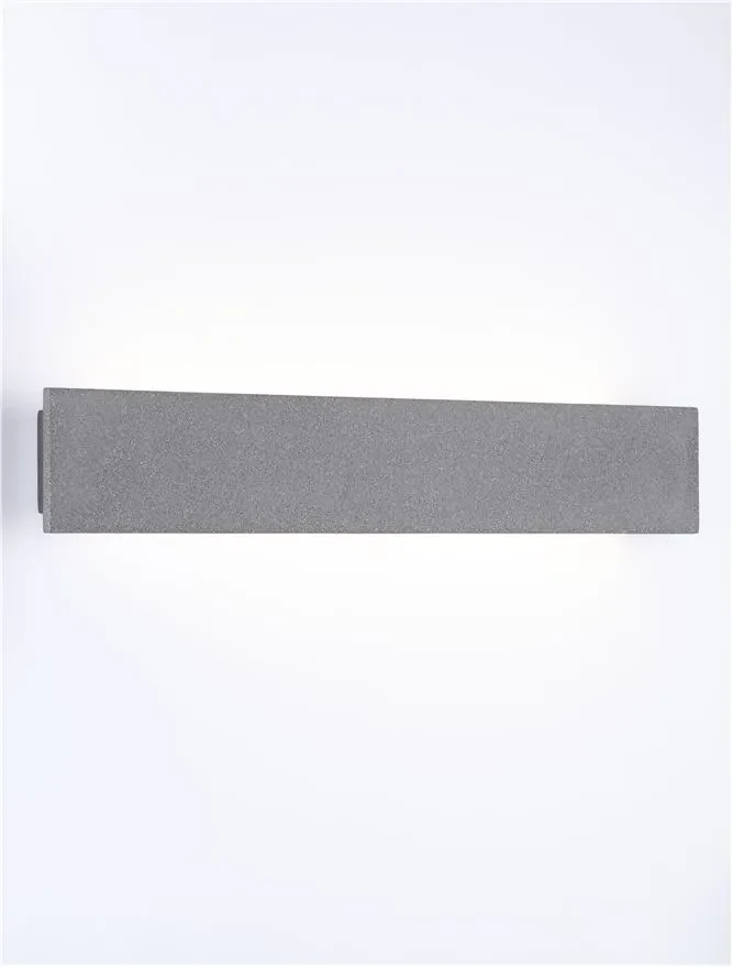 Aplică exterior LUNA LED 19 W, 100-265 V, 1191 lm, 3000K, IP65, ciment 4