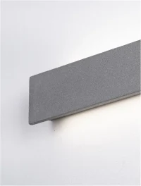 Aplică exterior LUNA LED 19 W, 100-265 V, 1191 lm, 3000K, IP65, ciment 6