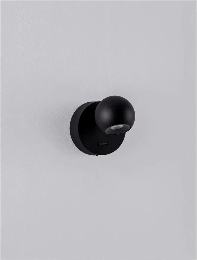 Aplică SFERA LED 6 W, 220-240 V, 576 lm, 3000K, IP20, aluminiu și oțel 3