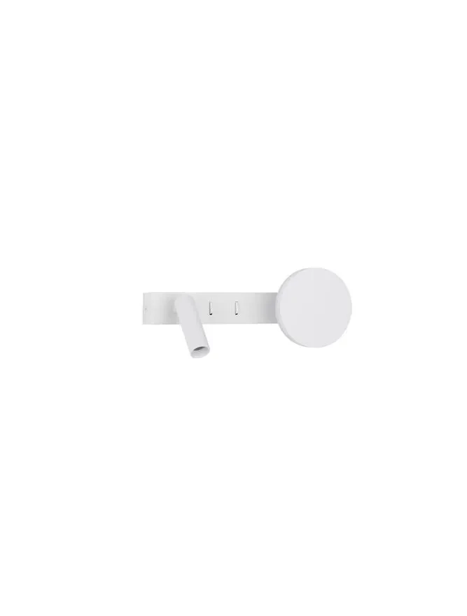 Aplică NOIMA LED 9 W, 220-240 V, 543 lm, 3000K, IP20, aluminiu și oțel 2
