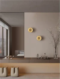 Aplică DORIS LED 6 W, 220-240 V, 354 lm, 3000K, IP20, aluminiu și acril