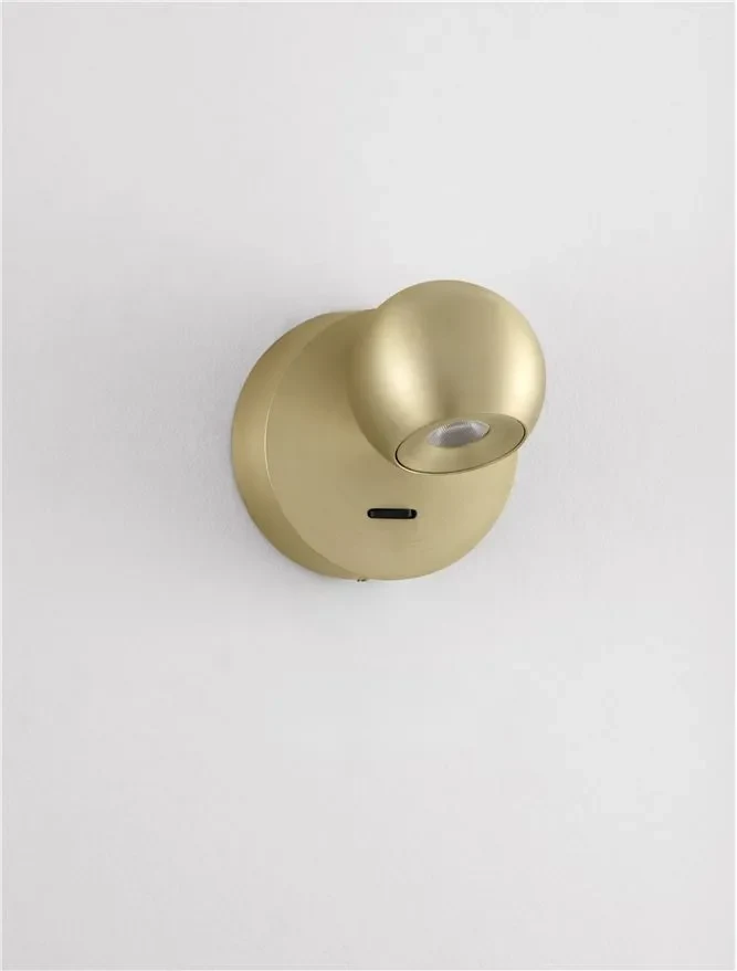 Aplică SFERA LED 6 W, 220-240 V, 576 lm, 3000K, IP20, oțel 4