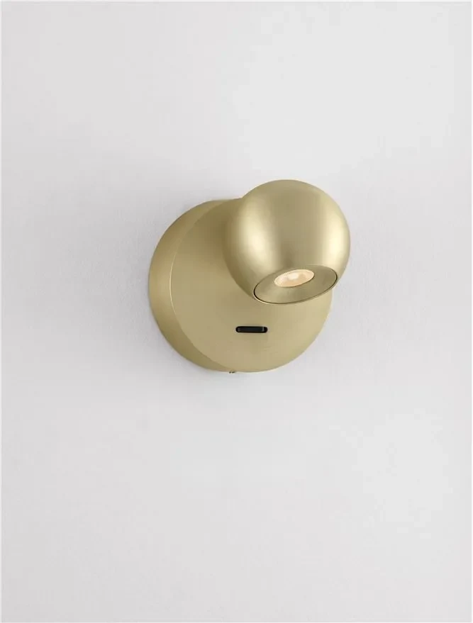 Aplică SFERA LED 6 W, 220-240 V, 576 lm, 3000K, IP20, oțel 5