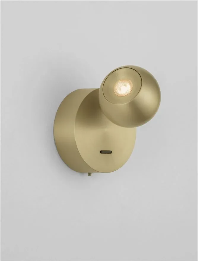 Aplică SFERA LED 6 W, 220-240 V, 576 lm, 3000K, IP20, oțel 9