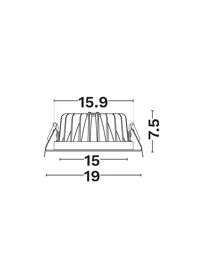 Spot Spark LED 25 W, 220-240 V, 2760 lm, 4000K, IP54, CRI ≥90, aluminiu 4