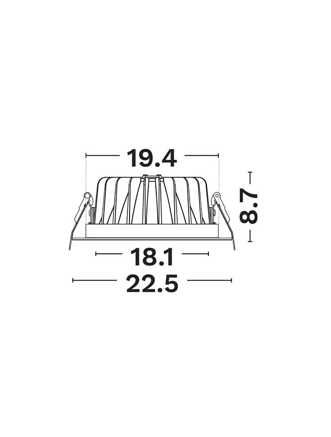 Spot Spark LED 30 W, 220-240 V, 3608 lm, 4000K, IP54, CRI ≥90, aluminiu 4