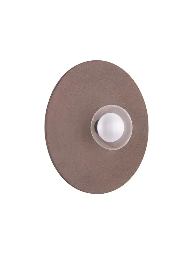 Aplică VRAHOS G9, 1x5 W, 100-240 V, IP20, beton și sticlă 2