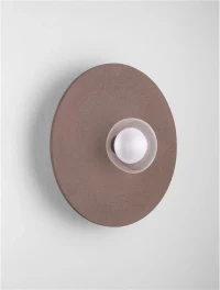 Aplică VRAHOS G9, 1x5 W, 100-240 V, IP20, beton și sticlă 3
