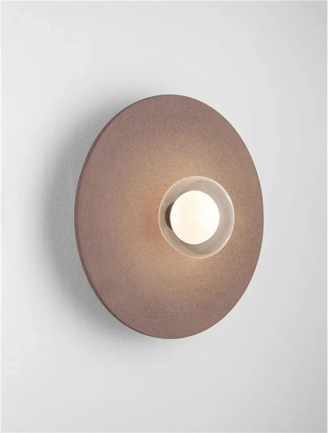 Aplică VRAHOS G9, 1x5 W, 100-240 V, IP20, beton și sticlă 4