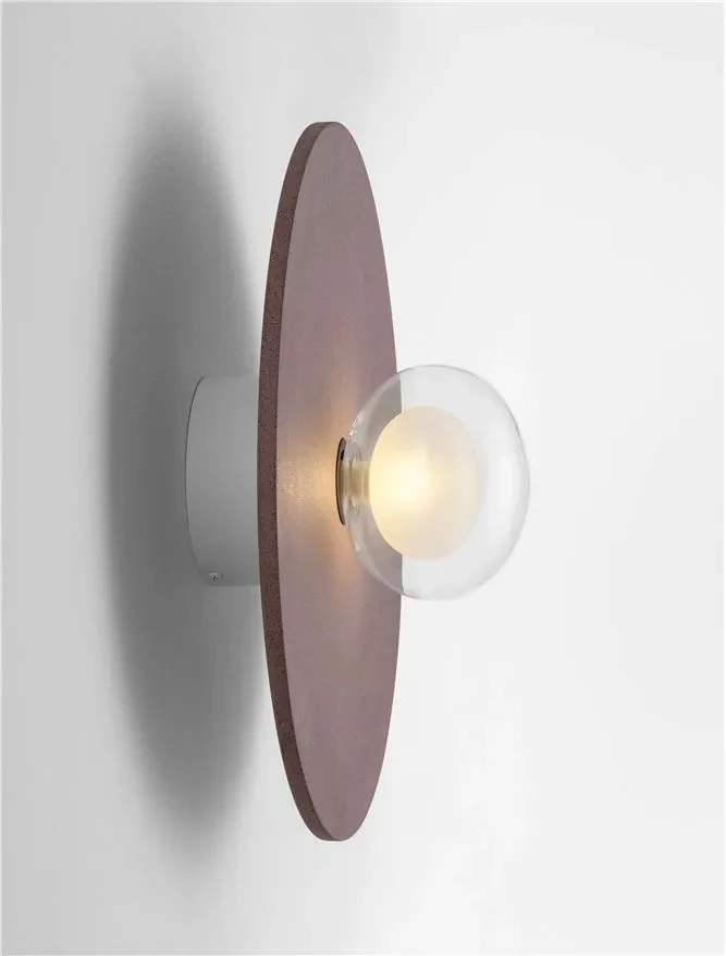 Aplică VRAHOS G9, 1x5 W, 100-240 V, IP20, beton și sticlă 5