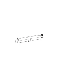 Aplică COR LED 8 W, 220-240 V, 560 lm, 2700-3000-4000K, IP44, dimmabil prin DIP switch, policarbonat și aluminiu 6