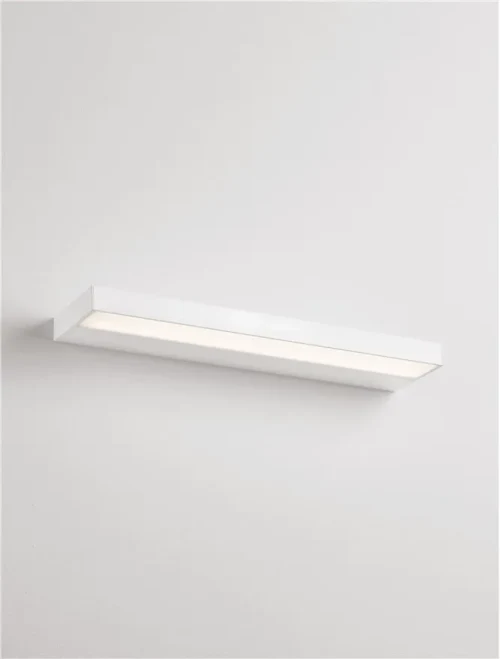 Aplică GIOCO LED 8 W, 220-240 V, 520 lm, 2700-3000-4000K, IP44, dimmabil prin DIP switch, policarbonat și aluminiu
