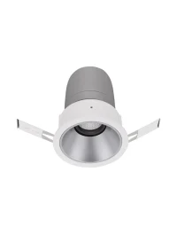 Spot HOMER LED 10 W, 220-240 V, 640 lm, 3000K, IP20, UGR <6, CRI ≥98, aluminiu 2