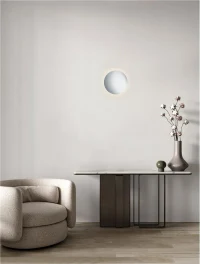 Aplică ALIDA LED 42 W, 220-240 V, 2100 lm, 2700K, IP20, dimmabil Triac, oțel inoxidabil, acril și oțel