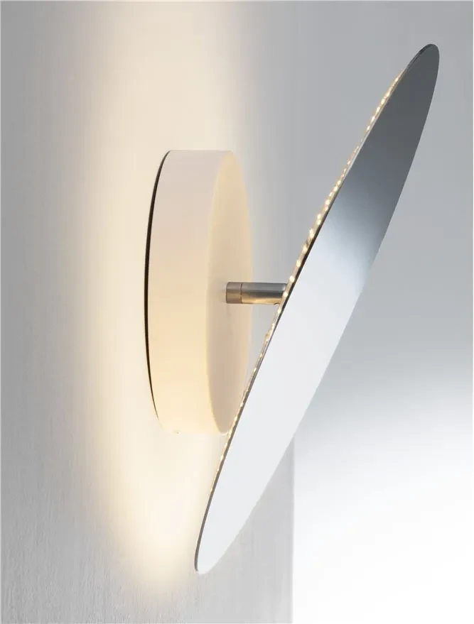 Aplică ALIDA LED 42 W, 220-240 V, 2100 lm, 2700K, IP20, dimmabil Triac, oțel inoxidabil, acril și oțel 5