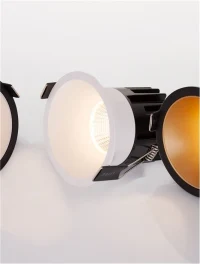 Spot LUELA LED 13 W, 220-240 V, 1039 lm, 3000K, IP20, UGR <19, CRI ≥90, aluminiu