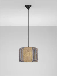 Suspensie ABBY E27, 1x12 W, 100-240 V, IP20, oțel și rope 4