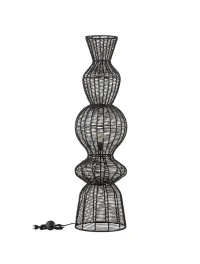 Lampadar BREENA E27, 1x12 W, 100-240 V, IP20, oțel și rope 2