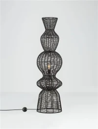 Lampadar BREENA E27, 1x12 W, 100-240 V, IP20, oțel și rope 4