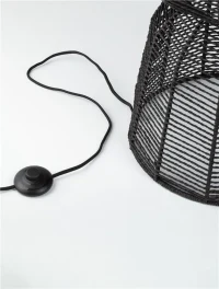 Lampadar BREENA E27, 1x12 W, 100-240 V, IP20, oțel și rope 6