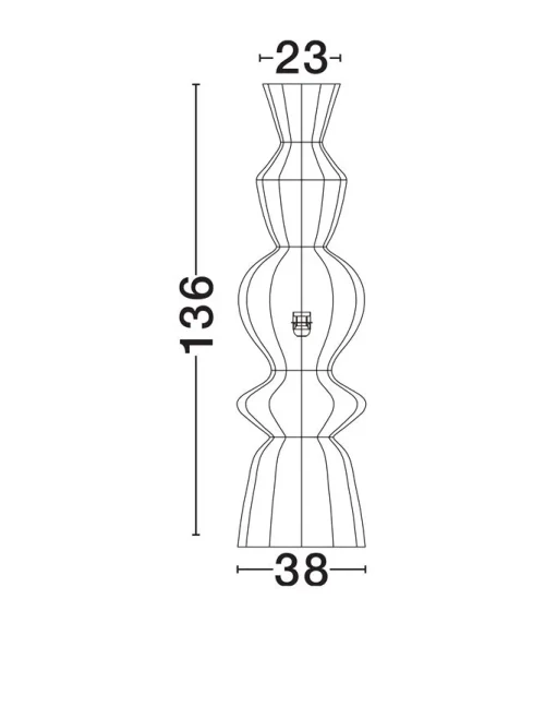Lampadar BREENA E27, 1x12 W, 100-240 V, IP20, oțel și rope