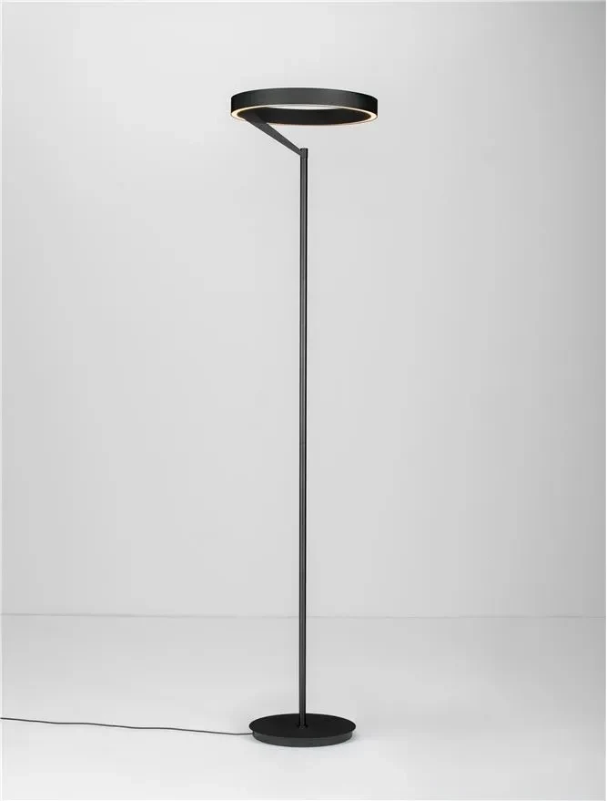 Lampadar ADALIZ LED 38 W, 220-240 V, 1623 lm, 3000K, IP20, dimmabil Triac prin DIP switch, lumină sus-jos, aluminiu, silicon și metal 4