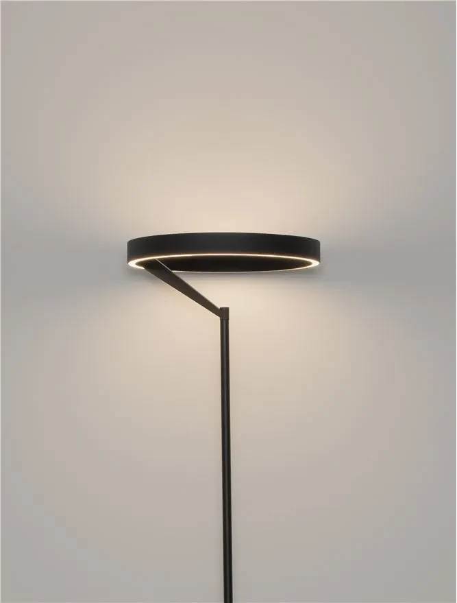 Lampadar ADALIZ LED 38 W, 220-240 V, 1623 lm, 3000K, IP20, dimmabil Triac prin DIP switch, lumină sus-jos, aluminiu, silicon și metal 6