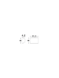 Aplică OTI LED 10 W, 220-240 V, 487 lm, 3000K, IP20, aluminiu 9