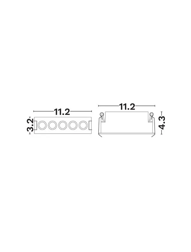 Spot Canon LED 8 W, 220-240 V, 401 lm, 3000K, IP20, UGR <12, CRI ≥90, aluminiu 2
