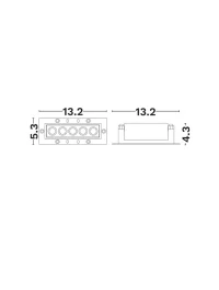 Spot Canon LED 8 W, 220-240 V, 401 lm, 3000K, IP20, UGR <12, CRI ≥90, aluminiu 2
