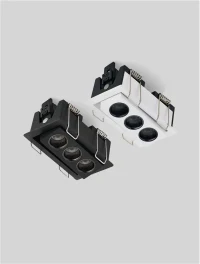Spot Canon LED 6 W, 220-240 V, 310 lm, 3000K, IP20, UGR <12, CRI ≥90, aluminiu