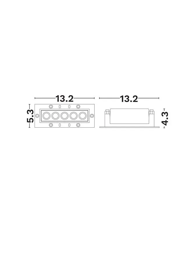 Spot Canon LED 8 W, 220-240 V, 401 lm, 3000K, IP20, UGR <12, CRI ≥90, aluminiu 2