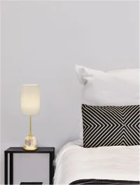Veioză BRILLE LED 9 W, 230 V, 3200K, IP20, aluminiu și acril