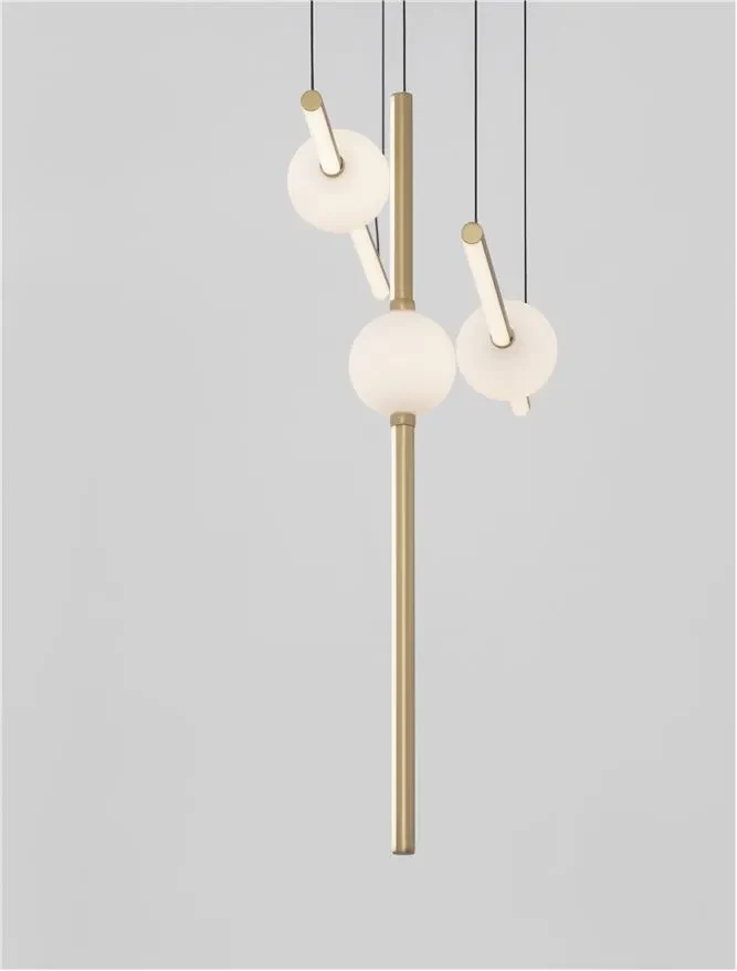 Suspensie ACROBAT LED 26 W, 230 V, 2542 lm, 3000K, IP20, aluminiu și sticlă 3