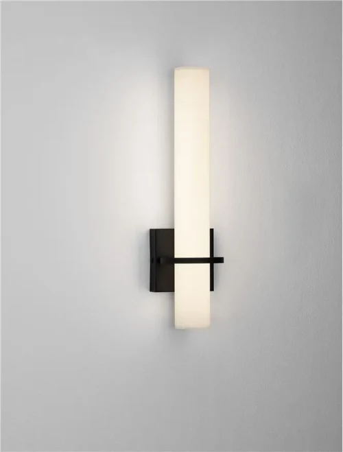 Aplică LUCA LED 15 W, 220-240 V, 1309 lm, 4000K, IP44, oțel și sticlă