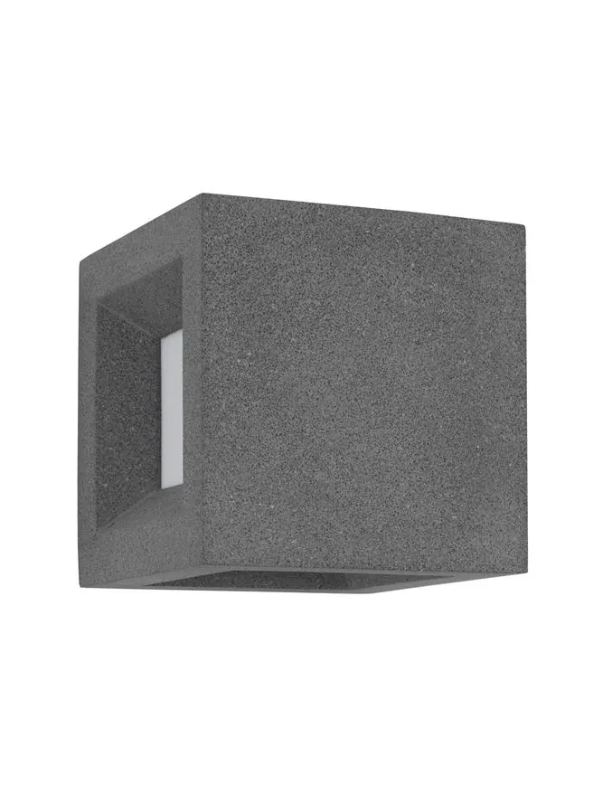 Aplică exterior CASTRO E27, 1x12 W, 100-240 V, IP65, acril și beton 2