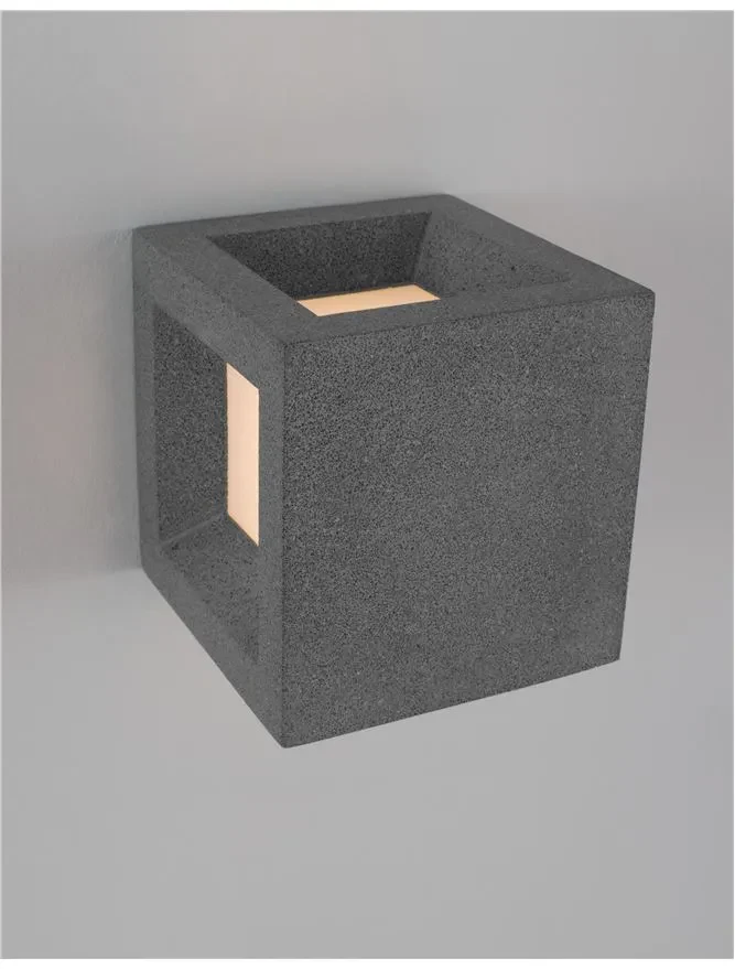 Aplică exterior CASTRO E27, 1x12 W, 100-240 V, IP65, acril și beton 4