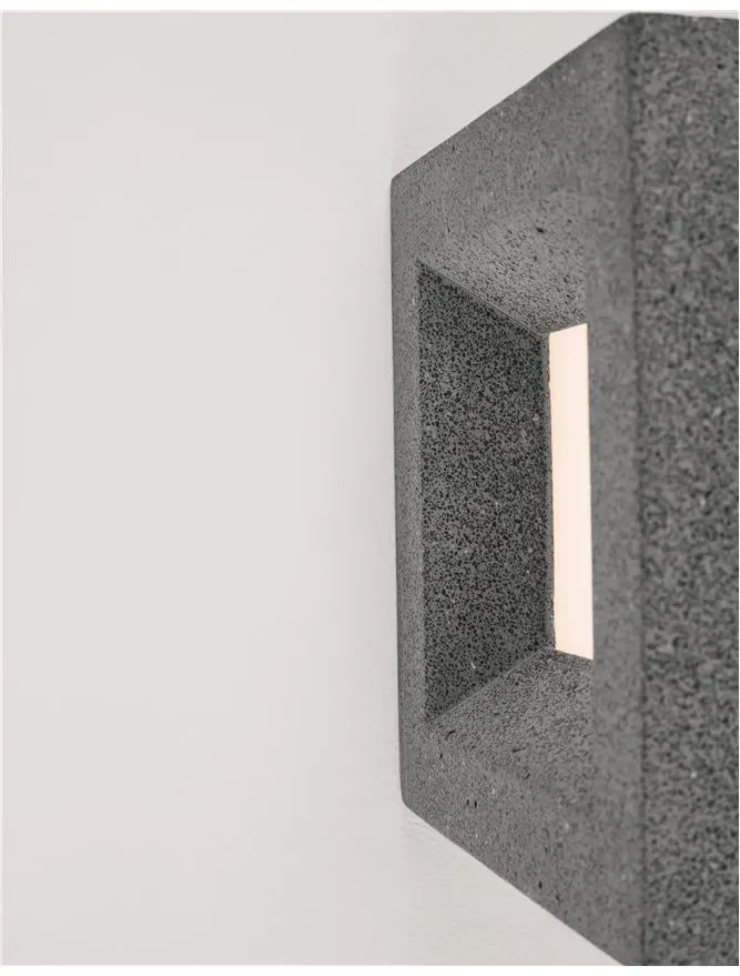 Aplică exterior CASTRO E27, 1x12 W, 100-240 V, IP65, acril și beton 5