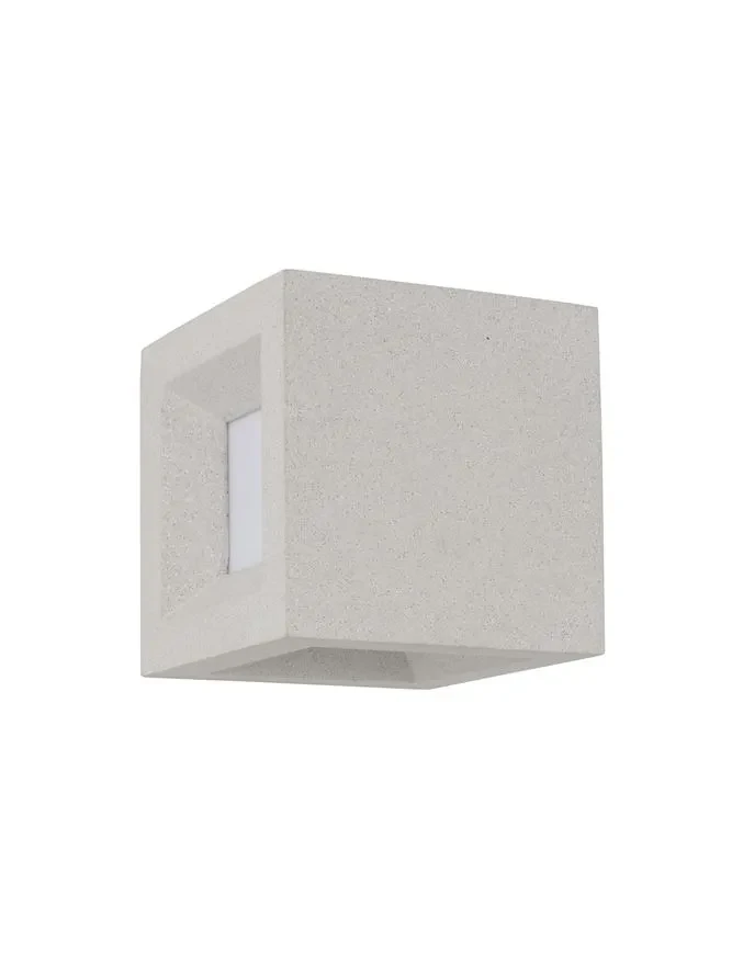 Aplică exterior CASTRO E27, 1x12 W, 100-240 V, IP65, acril și beton 2