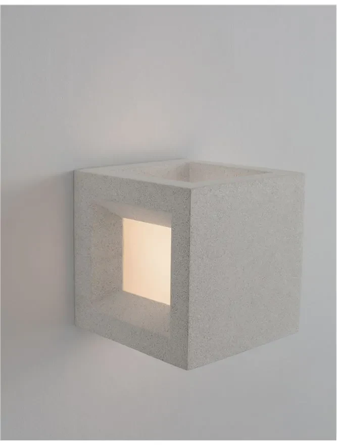 Aplică exterior CASTRO E27, 1x12 W, 100-240 V, IP65, acril și beton 3