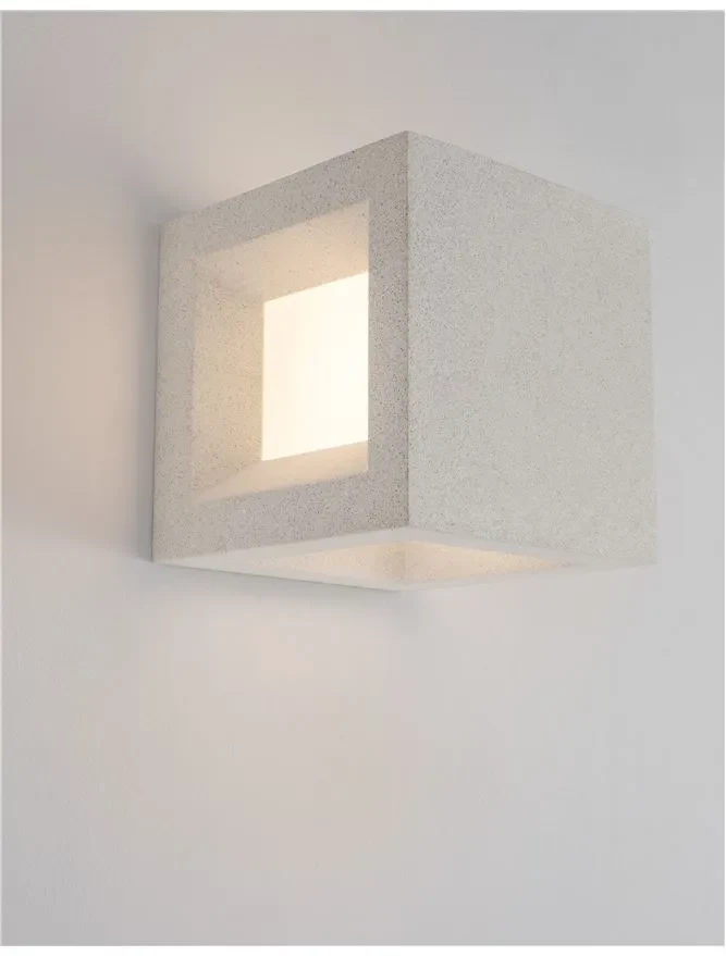 Aplică exterior CASTRO E27, 1x12 W, 100-240 V, IP65, acril și beton 6