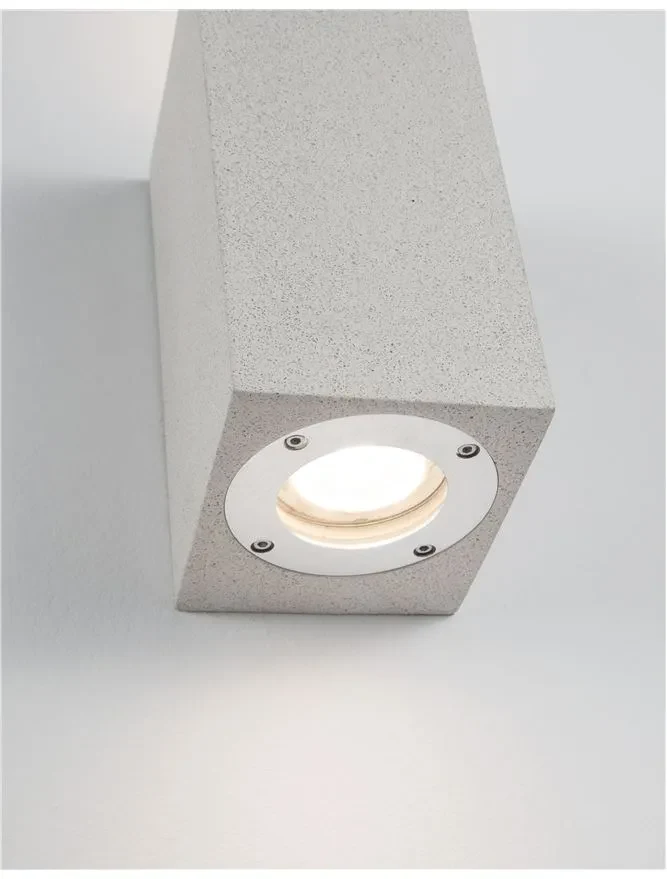 Aplică exterior FUENTO GU10, 2x7 W, 100-240 V, IP65, beton și sticlă 6