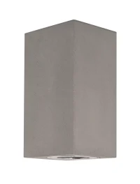 Aplică exterior FUENTO GU10, 2x7 W, 100-240 V, IP65, beton și sticlă 2